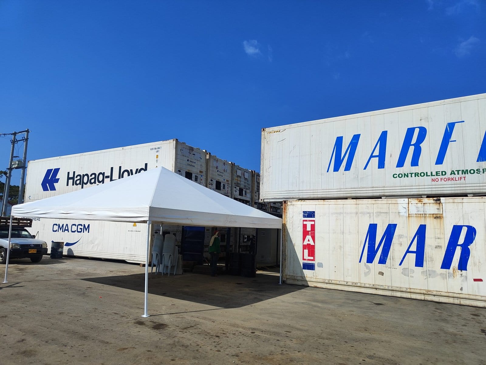 Carpa industrial fabricada a la medida en Cartagena